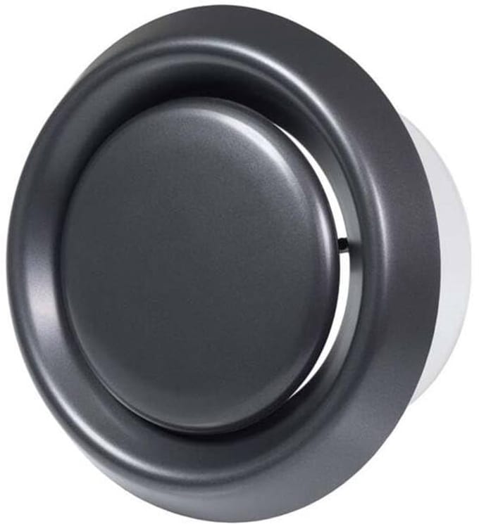Verstelbare Diffusor Ø 125mm - Universele Luchttoevoer/Uitlaatklep - Rond Ventilatierooster