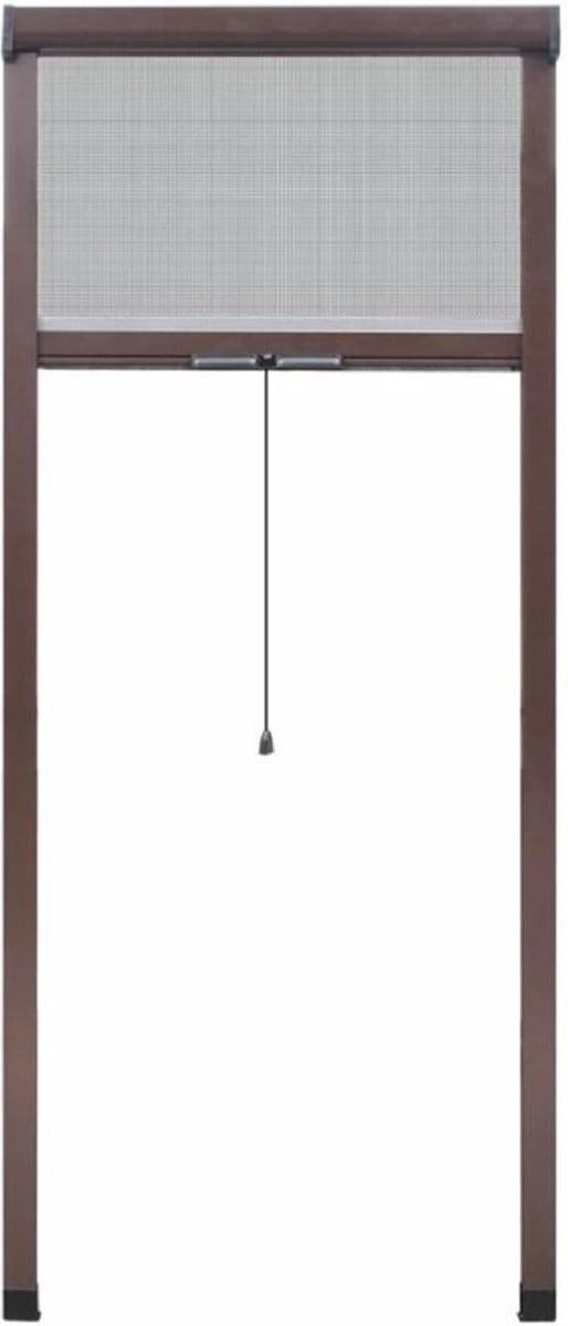 Raamrolhor Deluxe-fikszo - Bruin - 58 x 150 cm