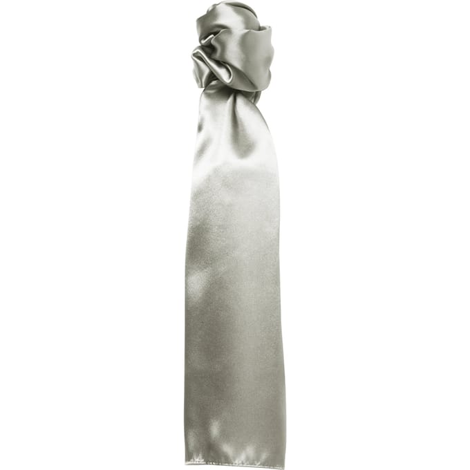 Premier Sjaal - Dames/vrouwen Gewone Zakelijke Sjaal (Zilver)