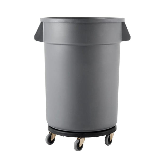 Ronde Afvalbak Dolly Geschikt voor 20, 32, 44, 55 Gallon Afvalcontainer 500lbs