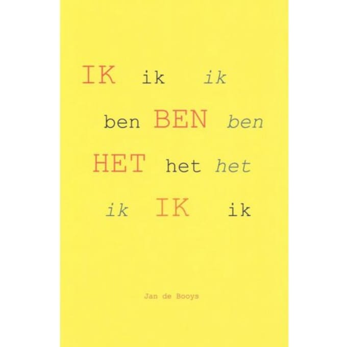 Ik Ben Het Ik - Jan de Booys