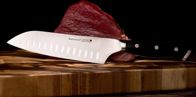 Wartmann Santoku mes 18 cm, Pro Series, Rockwell 58