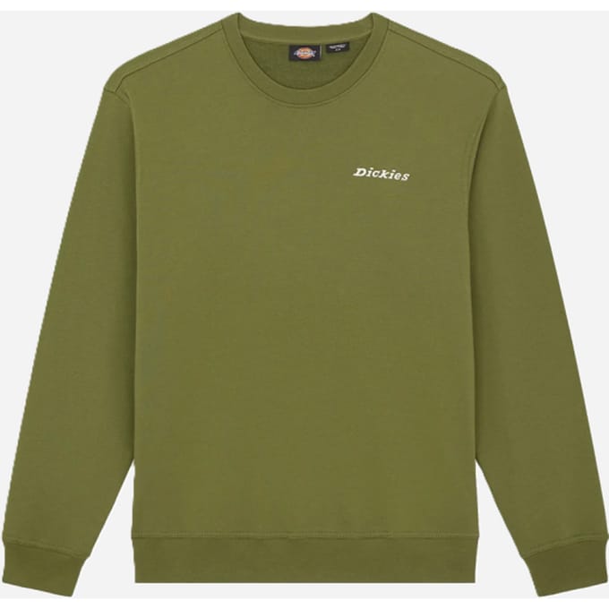 zwart cipress groen man hals sweatshirt