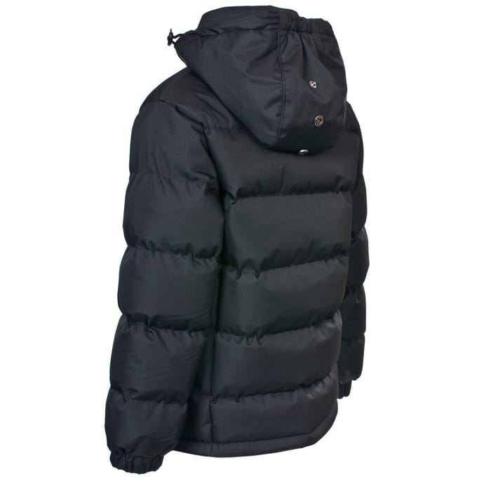 Trespass - Jongens Tuff Padded Winterjas (Zwart)