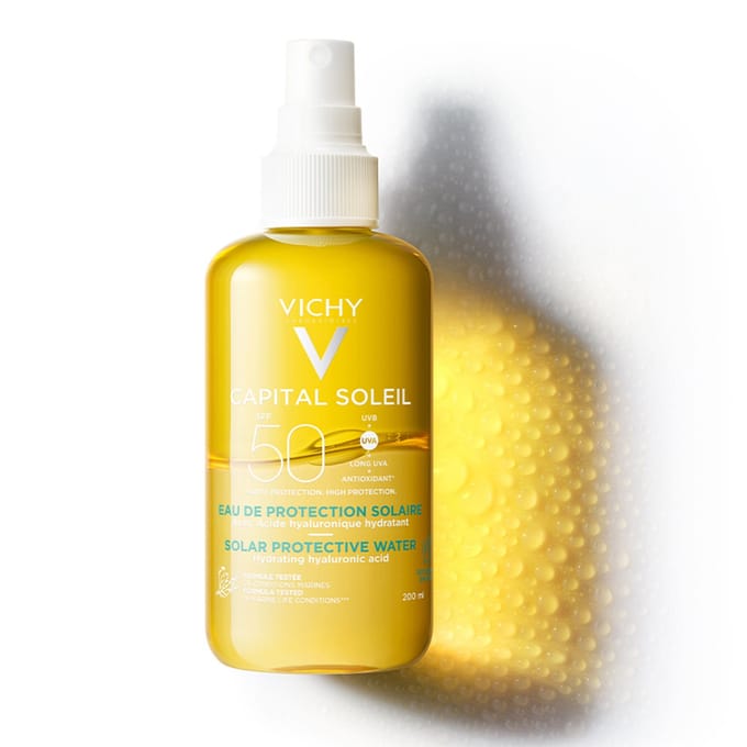 Vichy Capital Soleil SPF50 Hydraterend Zonbeschermend Water - Lichaam 200ml