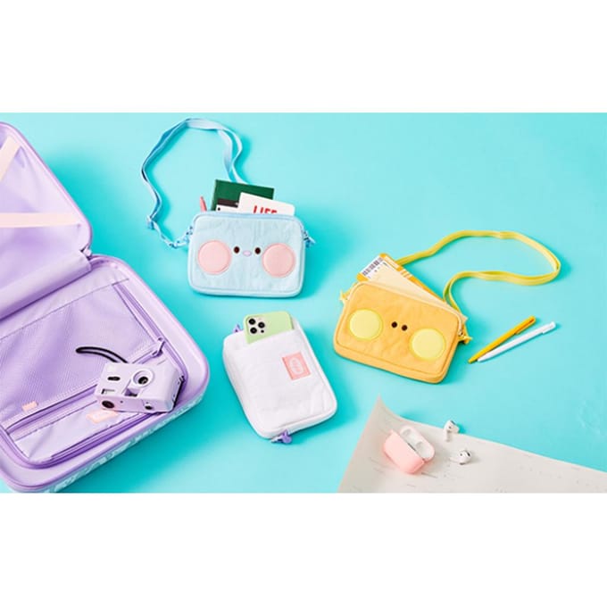 Line Friends BT21 Minini Reiszak (7 Opties) #KOYA white