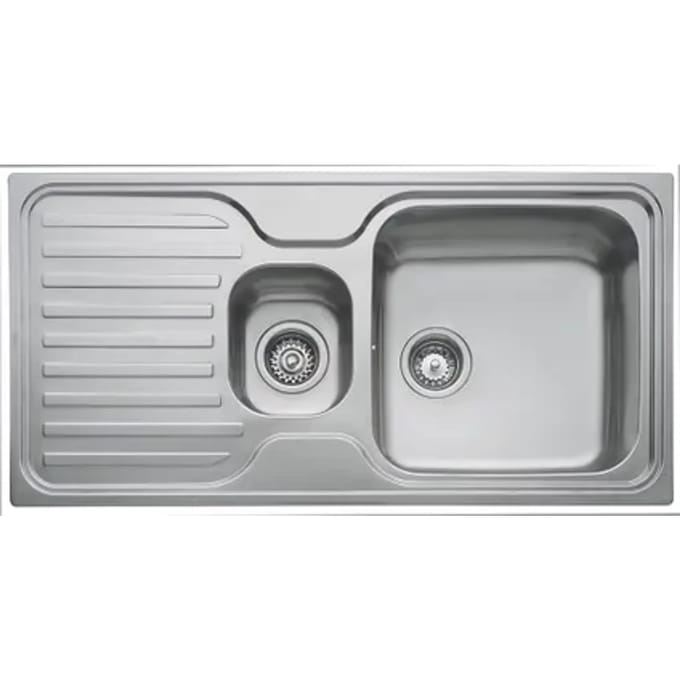 Essebagno Spoelbak Classic Rvs 100x50cm