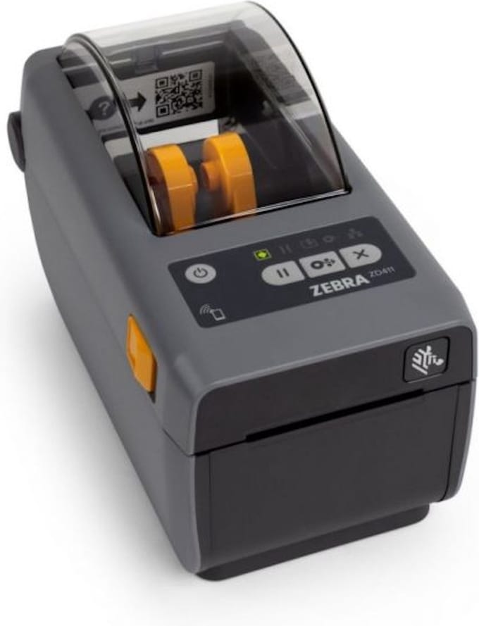 Zebra ZD411, 12 dots/mm (300 dpi), RTC, EPLII, ZPLII, USB, USB Host, BT (BLE), Ethernet