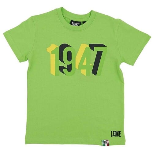 T-shirt Korte Mouw Leone 1947 Boy Short Sleeves Basic