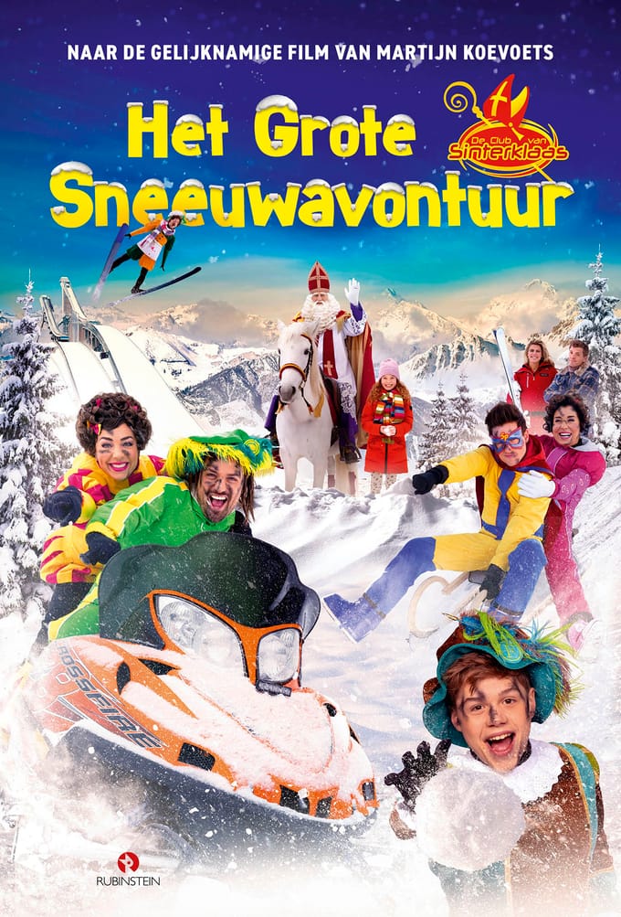 Het Grote Sneeuwavontuur - De Club Van Sinterklaas - Studio Rubinstein