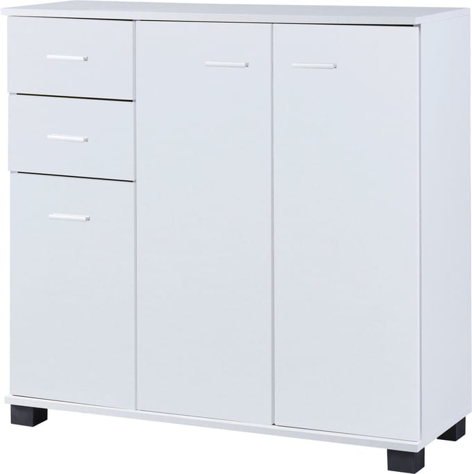 Halmeubel Crimla 72x80x28 cm wit