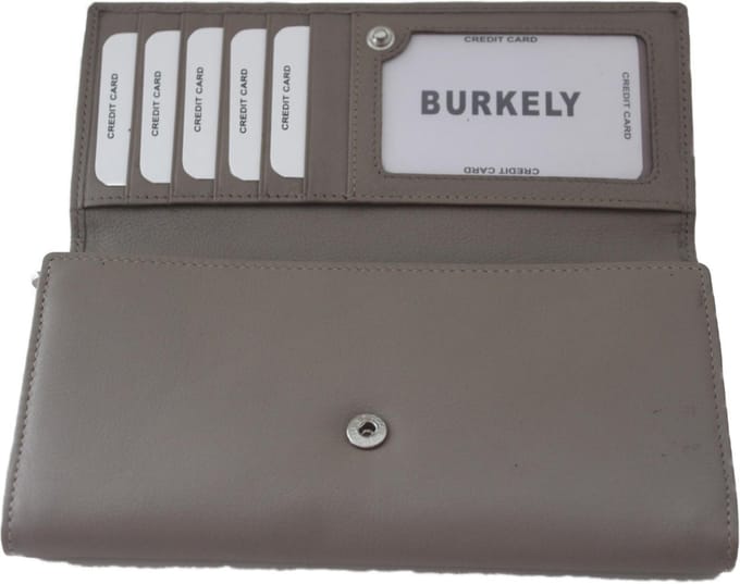 Burkely Overslagportemonnee - Portemonnee - Soft Lang - Stone