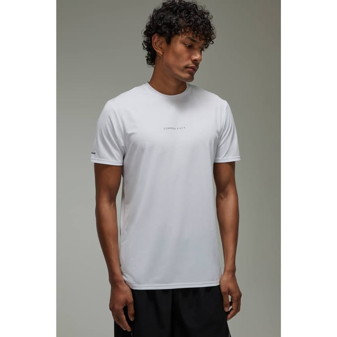 Gewoon Tempo Hardloop Regular Fit T-shirt | White | Size Medium
