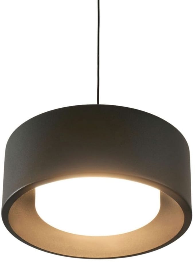 Kosilum - Prins - Hanglamp - Zwart - Metaal en acryl
