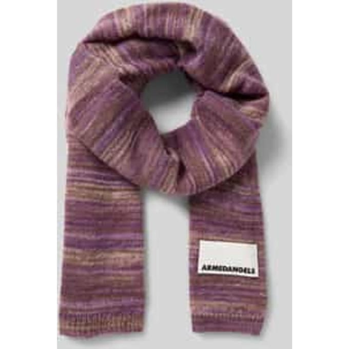 Sjaal van een mix van wol en mohair, model 'YUKINAA STAMPATO'