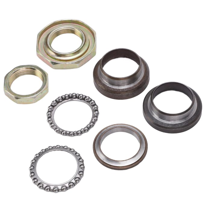 Motorfiets Voorvork Stuuras Lagers Kit Staallegering voor GY6‑50 60 80CC Go Karts Scooters ATV UTV gray