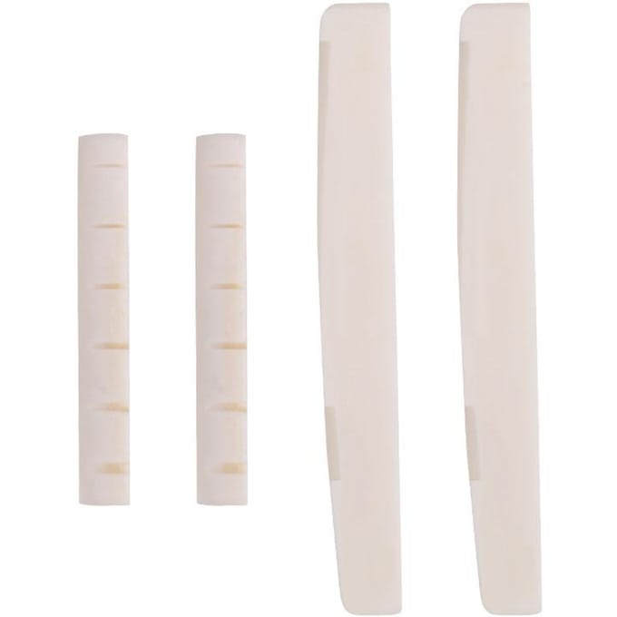 Bot Gitaar Topkam Onderzadel Reparatie Vervanging Accessoire voor Folkgitaren white