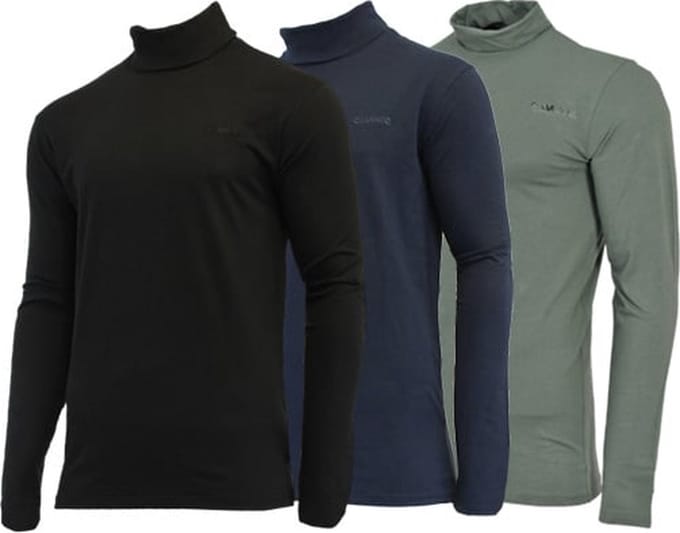 3-Pack Campri - Skipully - Wintersportpully - Heren - Black/Navy/Jungle green (643) - maat L