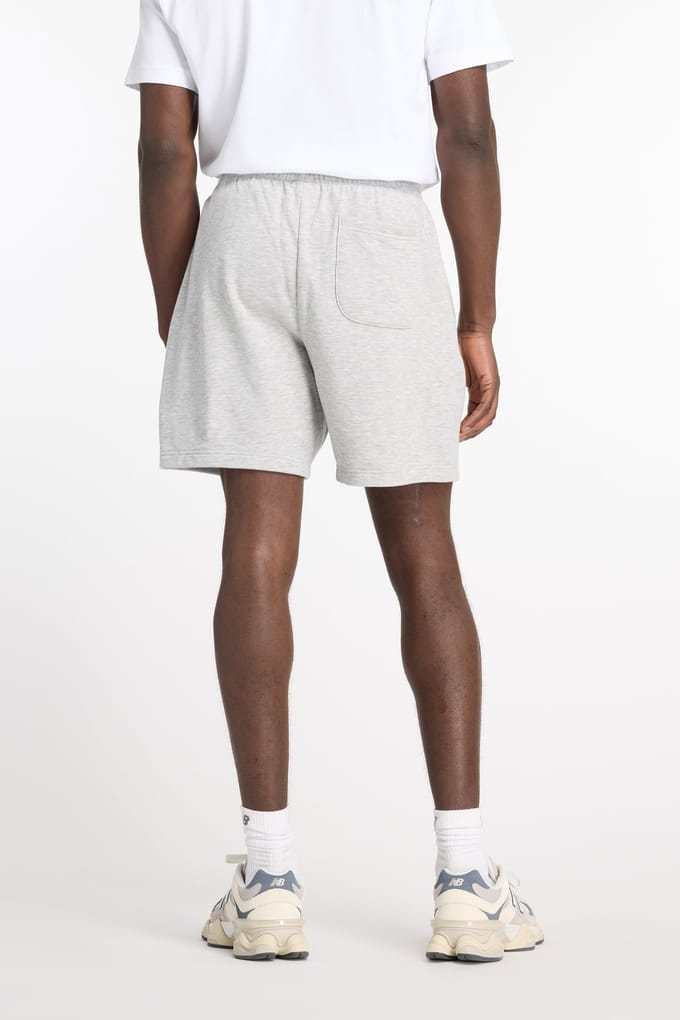 New Balance Sweat Shorts In Grey Maat: S | Sport Shorts Outlet | Heren | Grijs