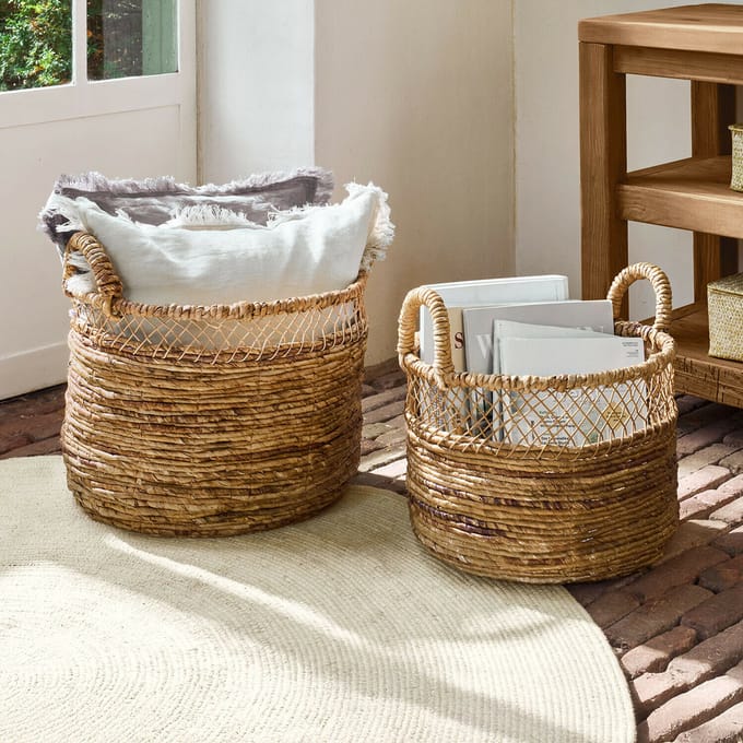 LOBERON Mand set van 2 Dorelin bruin