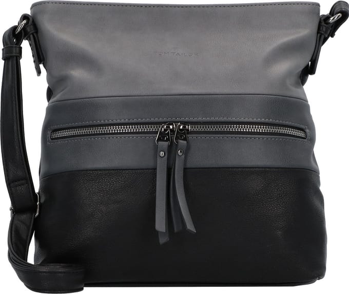 TOM TAILOR Schoudertas Ellen Hobo Black Zwart Veelkleurig