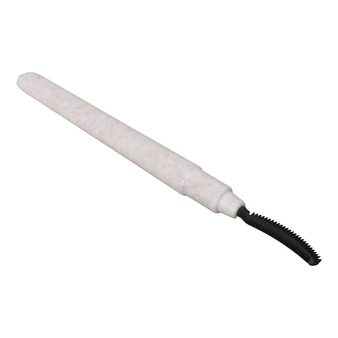 3 stuks Siliconen Wimper Mascara Borstels Staafje Draagbare Wimper Scheidingsborstel met Stofkap Wit white