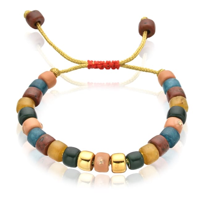 Deja Beads Turquoise en Goudkleurig