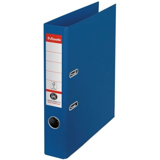 Esselte Ordner No.1, 100% gerecycled karton, Blauw