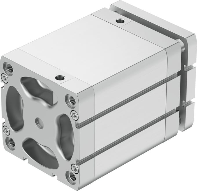 Festo Compacte Cilinder 100mm Boring 80mm Slag ISO 21287 Dubbelwerkend - 554294 - P2DQN
