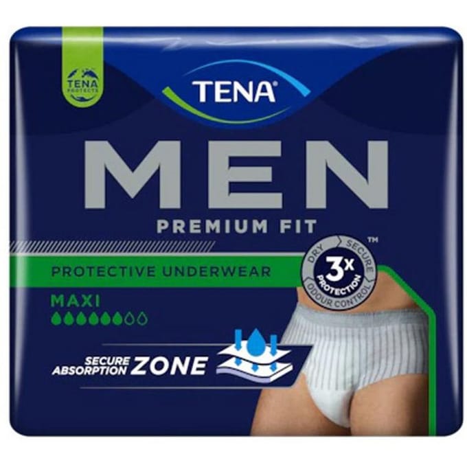 TENA Men Premium Fit Protective Underwear Level 4 Large 10 Incontinentieslip