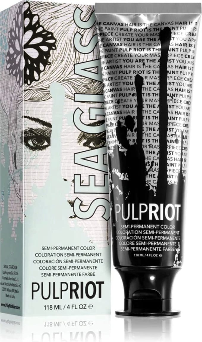 Pulp Riot Semi-permanent Hair Color Sea Glass 118ml