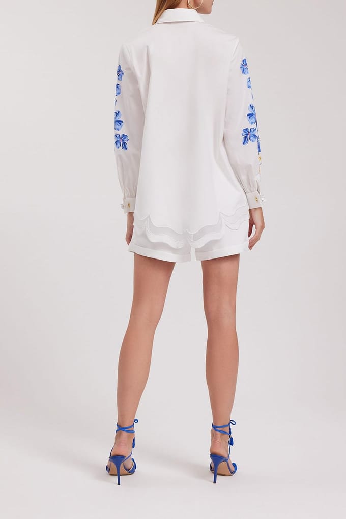 Anne Fontaine Zephyra White Größe: S | Blusen Outlet | Damen | Weiß