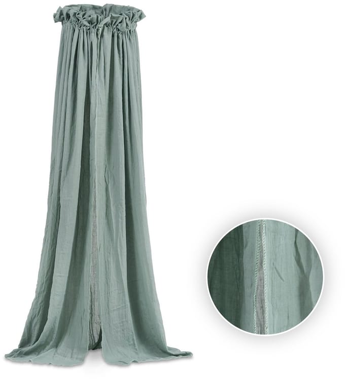 Jollein Sluier Vintage 155cm Ash Green