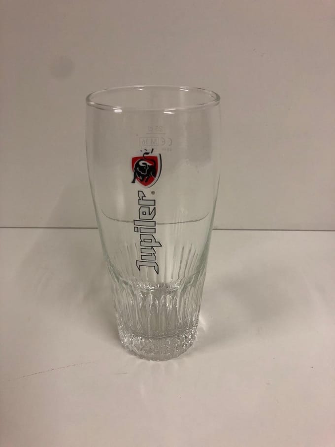 Neutraal Jupiler Bierglas 25 cl