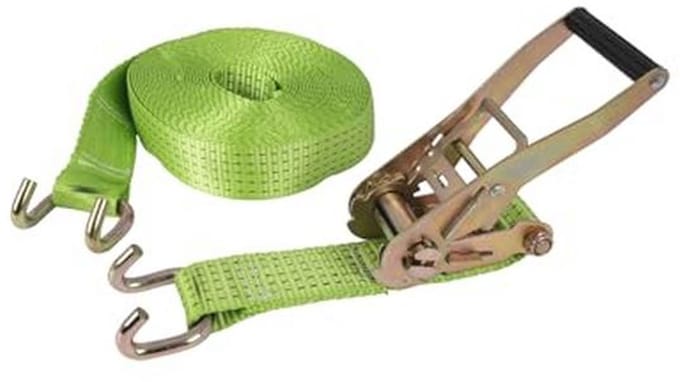 Spanband met ratel 2,5T - 12 meter voor betrouwbare securing