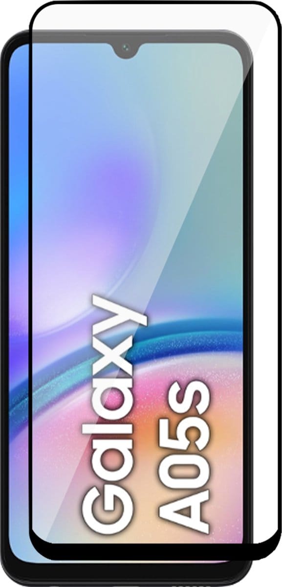 Screenprotector geschikt voor Samsung Galaxy A05s - Volledig Dekkend Glas Screen Protector