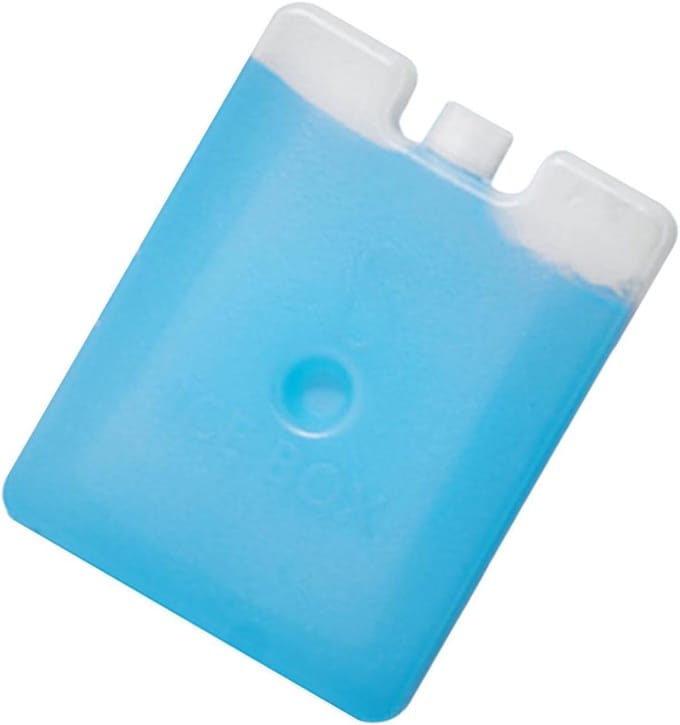 Koelelement Koelbox - IJsblok Vriezer - Spullen Koel Houden - Herbruikbare Koude Kracht - 250 ml - Wit