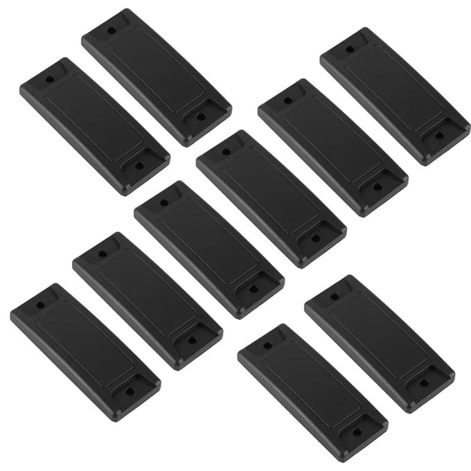 10 stuks ABS 78x30MM UHF RFID Anti-metaal Tag Strip 860~960MHZ EPC black