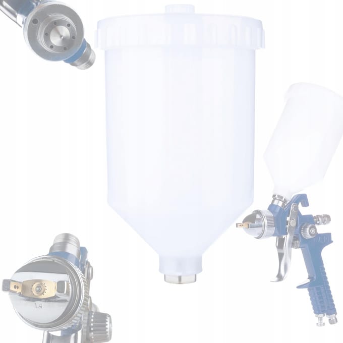 Rosfix Reservoir Spuitbeker 600 ml - Chemisch Bestendig, Ergonomisch - 600 ml