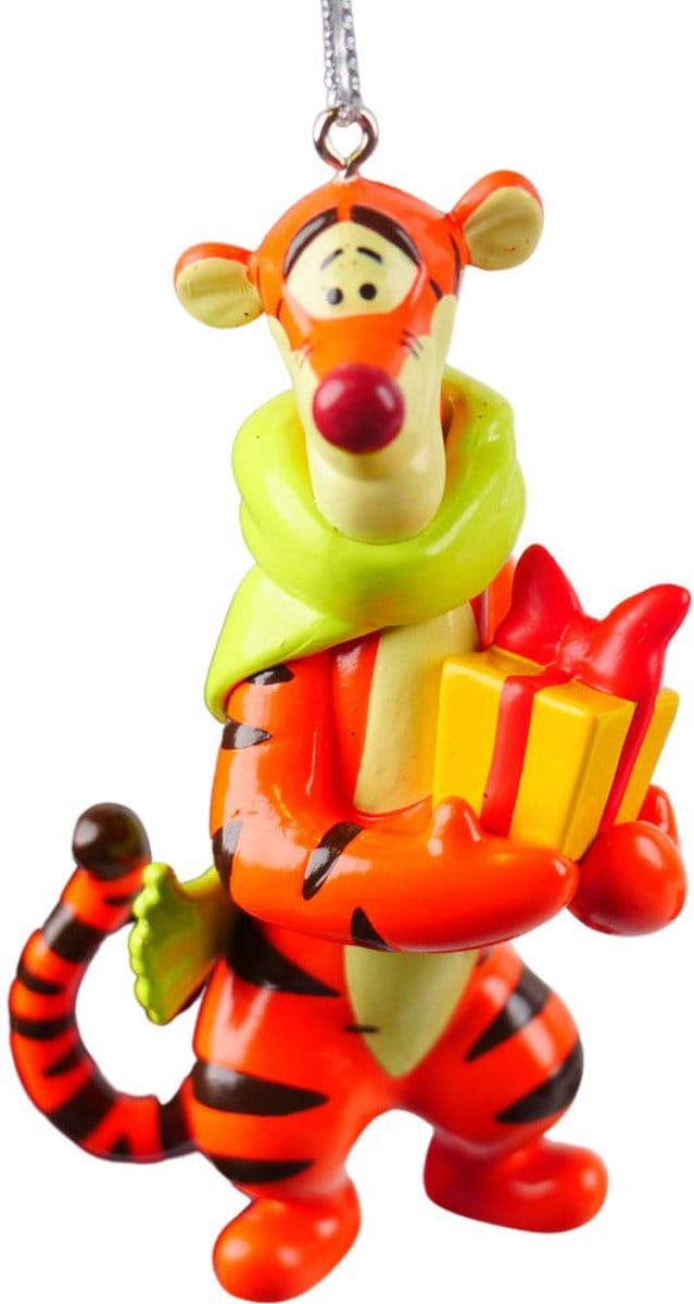 Disney - 3D Ornament Tigger Present 5x4x9 cm kerstornament