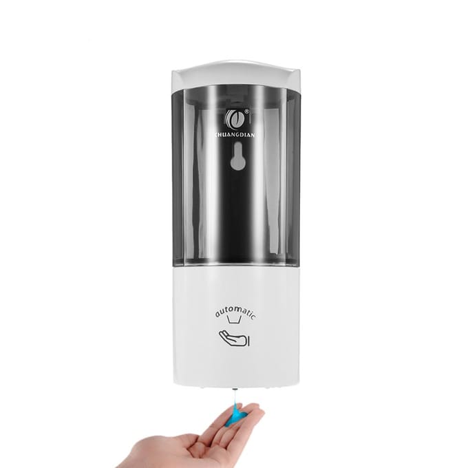 IR Sensor Shampoo Doos Toilet Vloeibare Shampoo Douchegel Machine Capacity(500ml) goud/champagne