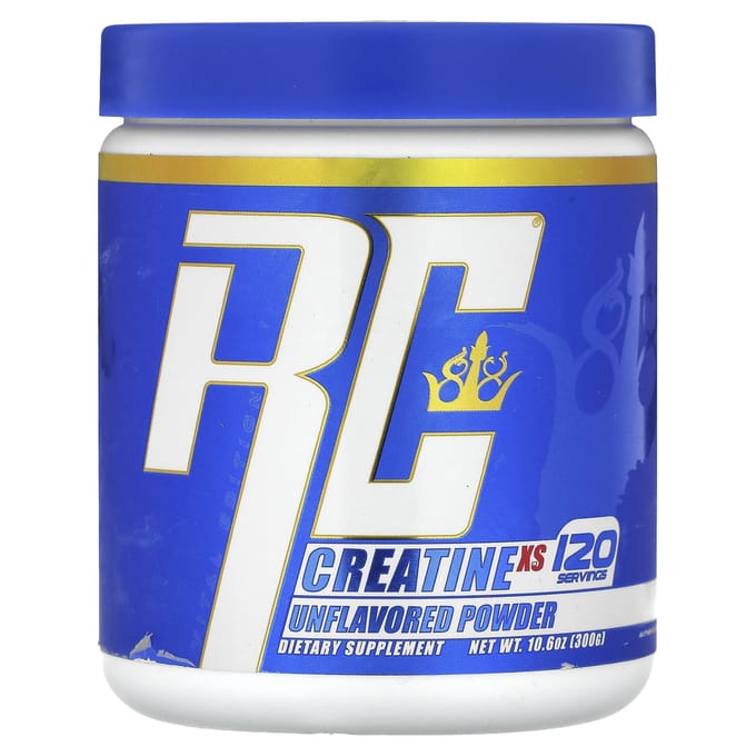 Ronnie Coleman, Vital Edition, Poudre de Créatine XS, Sans Arôme, 300g (10,6 onces)