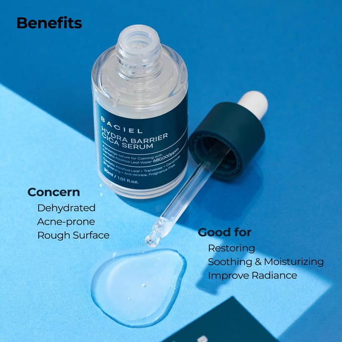 BACIEL - HYDRA BARRIER CICA SERUM 30ml gray