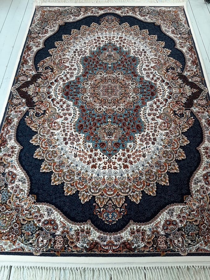SusaStyle - OUTLET - Perzisch Vloerkleed – Orkide Cream – Tapijt 150 x 225 cm