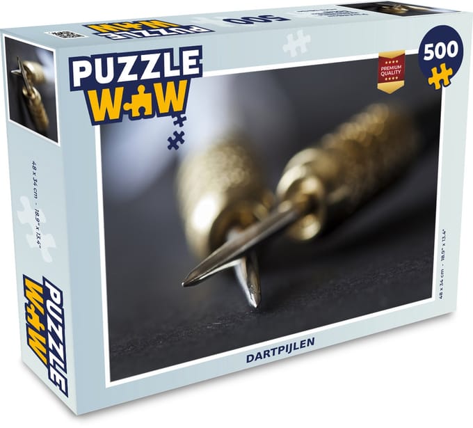 Puzzel Dartpijlen - Legpuzzel - Puzzel 500 stukjes