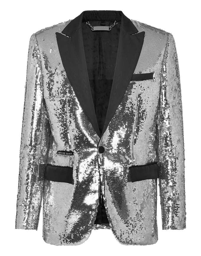 Blazer Met Één Knoop Slim Fit
