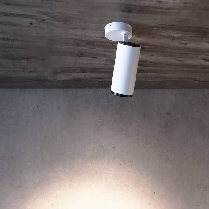 Deko-Light LED plafondspot Lucea 6, wit, aluminium, 2.700 K