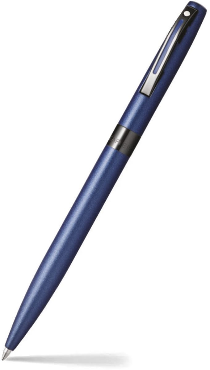 Sheaffer Balpen Reminder E9018 - Matte Blue Lacquer Black PVD coating