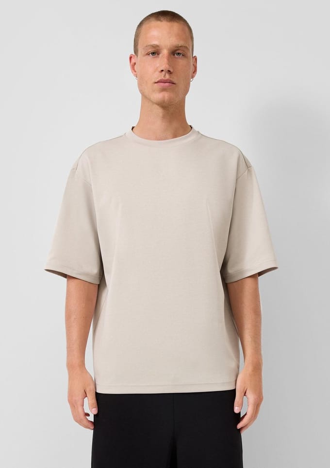 Q/S designed by - Heren t-shirt - Maat XL - Mannen - wit - katoen