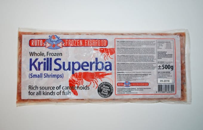 Ruto Krill superba heel 500 gram flatpack | diepvries aquariumvoer Diepvries